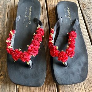 The Original Cinnamon Girl flower Sandals from Hawaii Women’s size 7